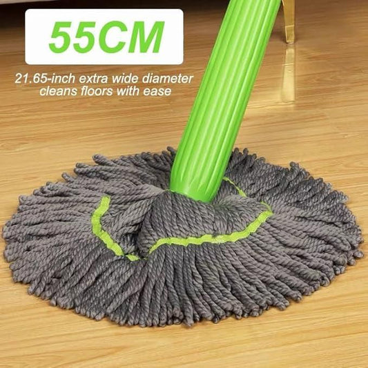 Self-Twisting Water Rotating Mop | 360° Hands-Free Magic Spin Mop for Home Cleaning