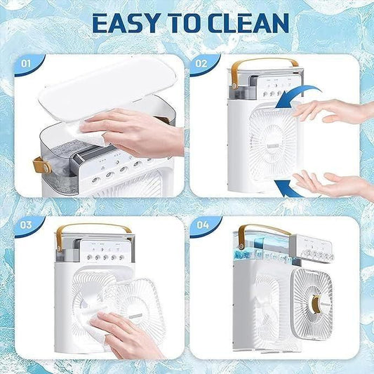Mini USB Electric Air Cooler Fan – Portable Desktop Cooling Solution