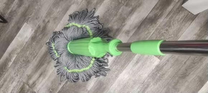 Self-Twisting Water Rotating Mop | 360° Hands-Free Magic Spin Mop for Home Cleaning